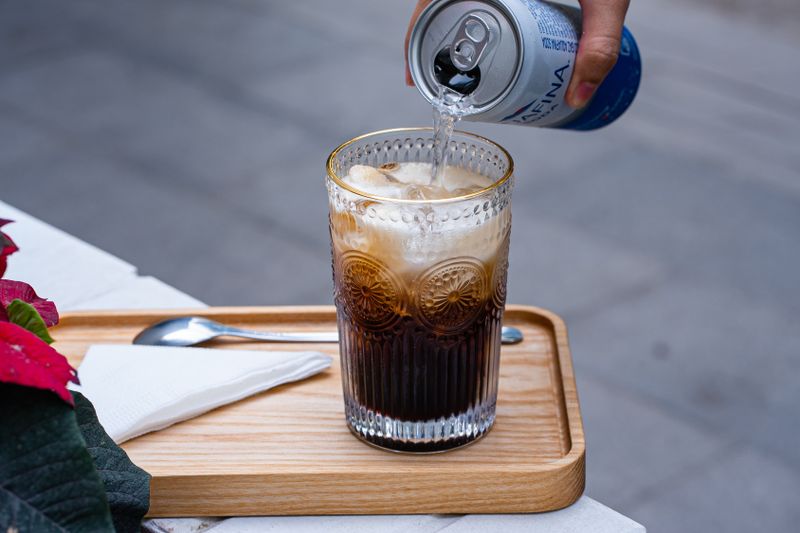 Craft soda fountain drink